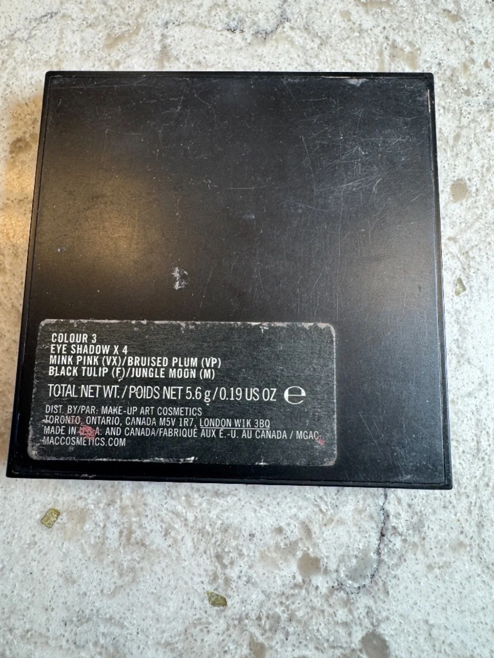 MAC Cosmetics Small Eyeshadow Passionate Quest Quad Limited Edition‎ Palette